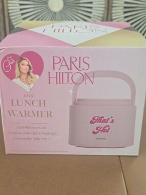 Paris Hilton Pink 20 oz Lunch Warmer - "That's Hot"